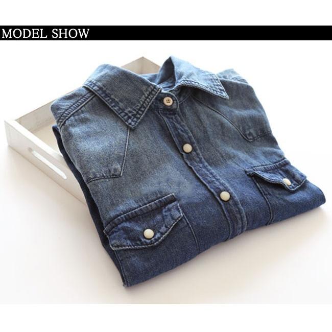 デニムシャツ レディース ウォッシュ加工シャツ ダンガリーシャツ 春コーデ 羽織 大人かわいい カジュアル 大きいサイズ 春新作 Tpz664 Ffs 通販 Yahoo ショッピング