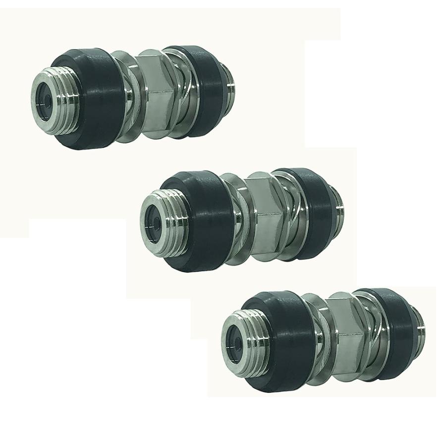 [3個セット]F型中継接栓 防水型 アンテナ線 延長用 中継コネクタ 両端 F型ジャック (メス-メス) 4K8K BS CS 地デジ CATV対応　FE-CFA-WJJ-3P | 富士パーツ商会