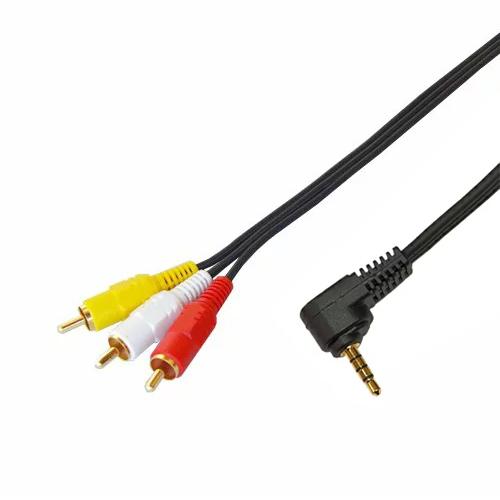 富士パーツ商会 4極ミニプラグ 変換ケーブル 1.5m FVC-129A の商品画像