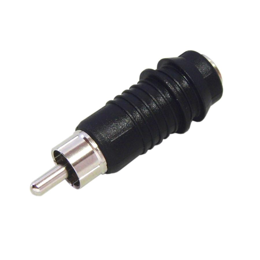 3.5mm モノラル ミニプラグ → RCA ピンプラグ 変換プラグ PLG-N10|f-fact|02