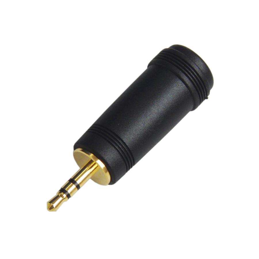 富士パーツ商会 3.5mm ステレオ ミニプラグ ⇒ 2.5mm ステレオ 超ミニ