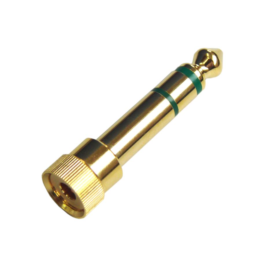 富士パーツ商会 変換アダプタ 3.5mmステレオミニプラグ 6.3mmステレオ