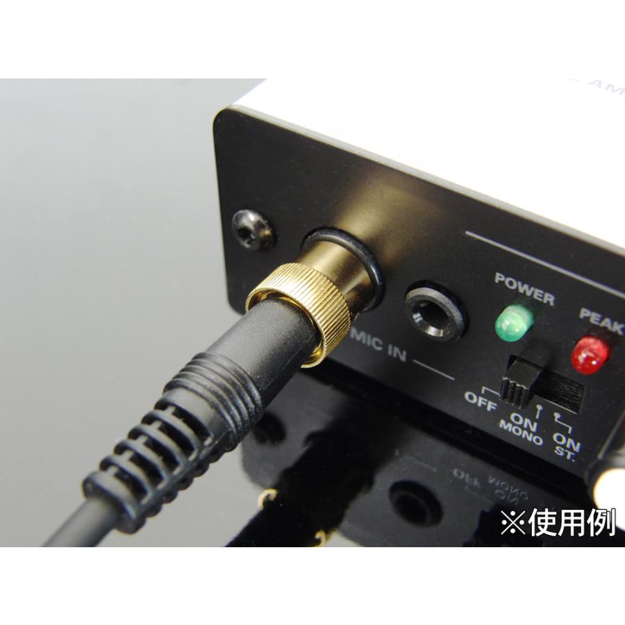 富士パーツ商会 「爆買」変換アダプタ 3.5mmステレオミニプラグ 6.3mm