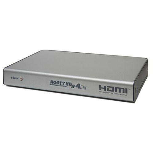 ROOTY HD SP4/RII HDMI分配器 富士パーツ商会 HDMI分配器 セレクター マイコンソフト ROOTY HD SP4