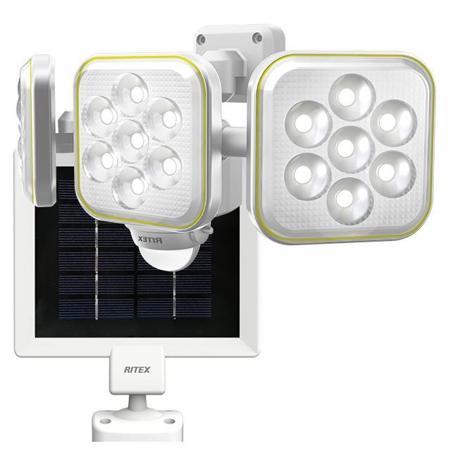 送料込 ライテックス Ritex 5w 3灯 フリーアーム式 Ledソーラーセンサーライト S90l 新発 Www Muslimaidusa Org