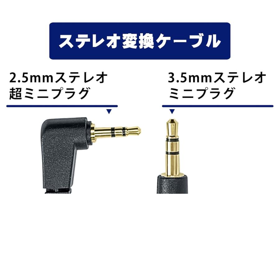 富士パーツ商会 [2m]F-Factory ステレオ変換ケーブル 2.5mm ステレオ