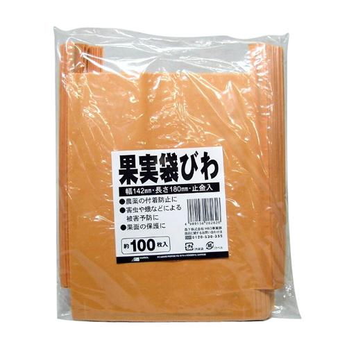 日本マタイ 果実袋１００枚入 ビワヨウ｜f-folio