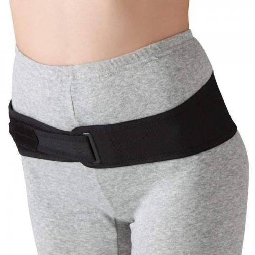 最大92%OFFクーポン 片手で締められる簡単骨盤ベルト ブラック M-L LL-3L