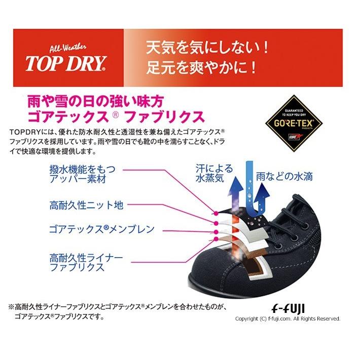 TOP DRY TOPDRY TDY3492 防水 蒸れない 滑らない 全天候快適