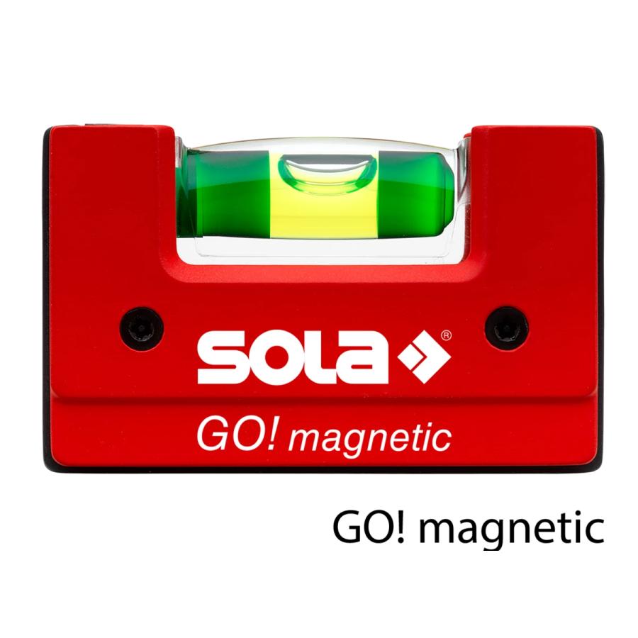+Sola。 SOLA ソラ コンパクト水平器 GO! magnetic : Factory Gear Yahoo