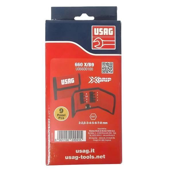 USAG ウーザック X-Grip ヘックスビットソケット 2-8mm : Factory Gear