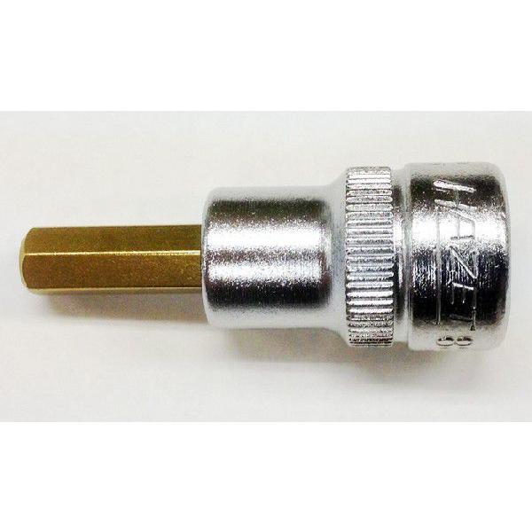 HAZET ハゼット 3/8SQショートヘックスソケット3mm（8801K-3）｜f-gear