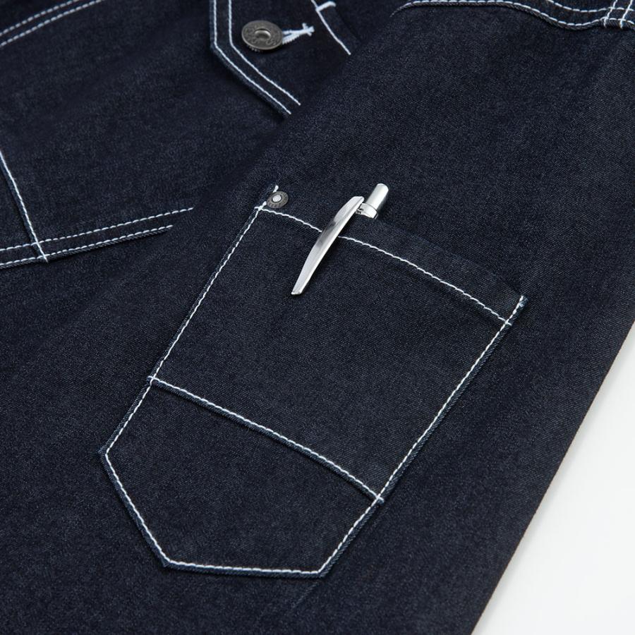 Dickies（ディッキーズ） ストレッチデニムツナギ（インディゴ
