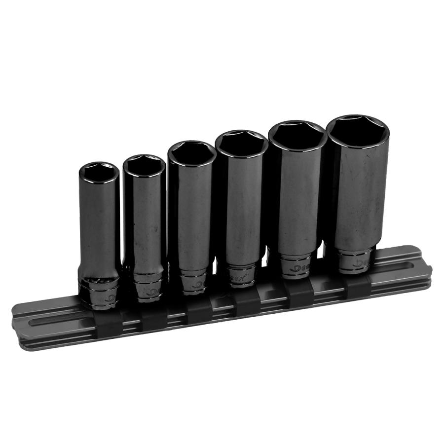 DEEN25周年記念モデル】DEEN 3/8SQ 6角 ディープソケット6pcセット IP