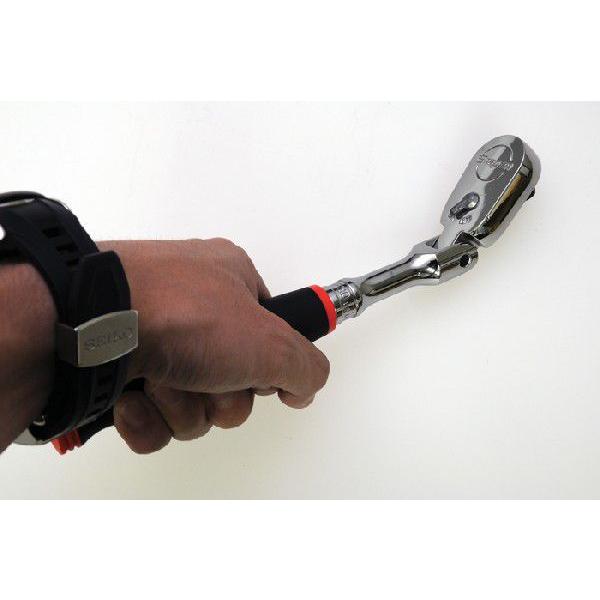 Snap-on スナップオン 3/8SQショートフレックスラチェット Snap-on スナップオン 3/8SQショートフレックスラチェット