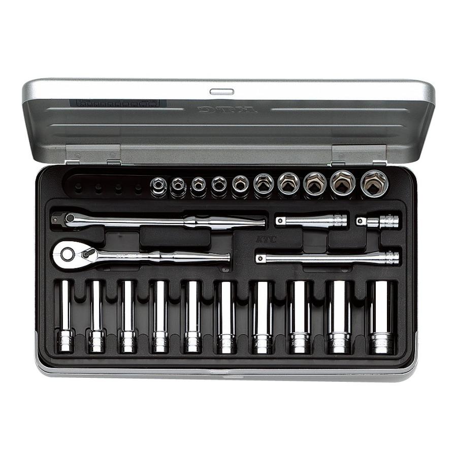 KTC 6.3sq.ソケットレンチセット［25点］ : Factory Gear Yahoo