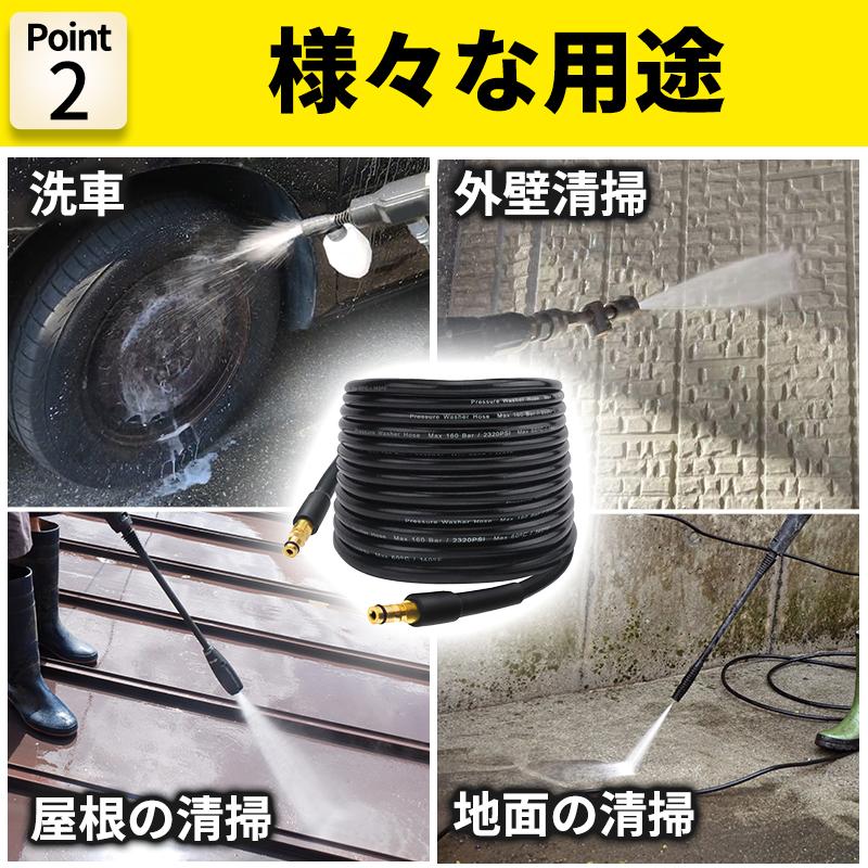 ケルヒャー 高圧洗浄機 ホース 用 パイプクリーニングホース ケルヒャー 高圧洗浄機 ホース 用 パイプクリーニングホース