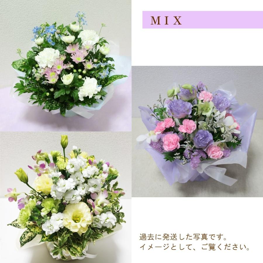 定期便 花「お供えおまかせアレンジメントＳ・年間コース（全１２回）」お供え花 生花 お悔み ご法要 ご命日 月命日 お盆 定期購入｜f-hanasyou｜10