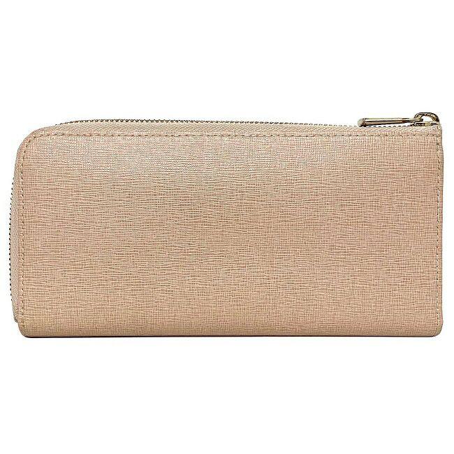 FURLA フルラ L字ファスナー 長財布 サーモン ピンク 美品 FURLA フルラ L字ファスナー 長財布 サーモン ピンク 美品