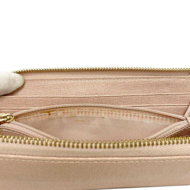 FURLA フルラ L字ファスナー 長財布 サーモン ピンク 美品 FURLA フルラ L字ファスナー 長財布 サーモン ピンク 美品