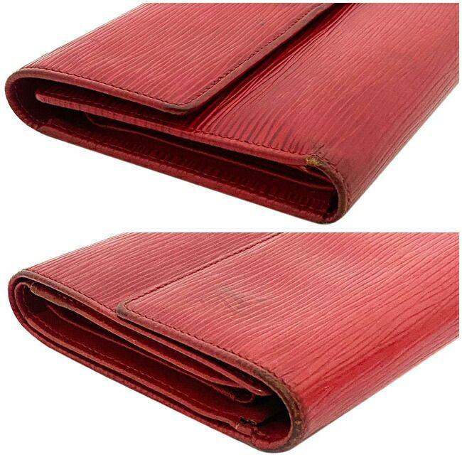 ルイ ヴィトン 財布 ポルトトレゾール エテュイ パピエ レッド