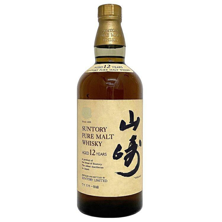山崎 12年 シングルモルト ウイスキー 未開封 未開栓 内容量 700ml 