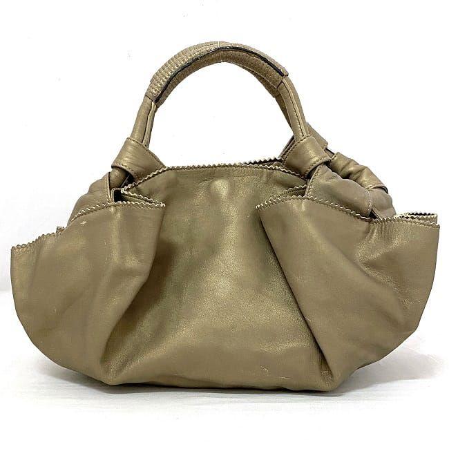 LOEWE ロエベ ハンドバッグ ナッパアイレ ゴールド アナグラム LOEWE ロエベ ハンドバッグ ナッパアイレ ゴールド アナグラム