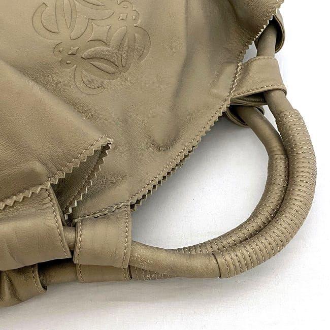LOEWE ロエベ ハンドバッグ ナッパアイレ ゴールド アナグラム LOEWE ロエベ ハンドバッグ ナッパアイレ ゴールド アナグラム