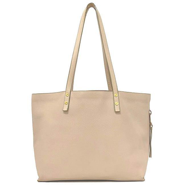 Chloe DILAN トートバッグ クロエ ディラン シルバー 大容量
