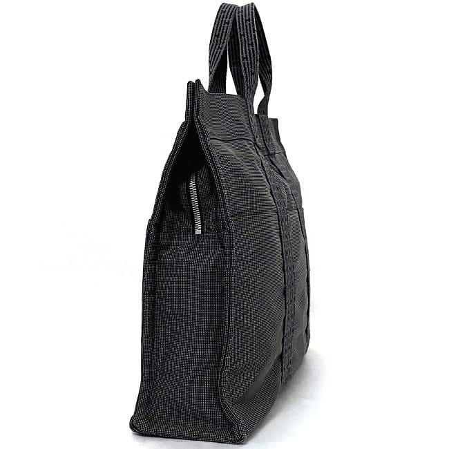 HERMES エルメス トートバッグ トート MM グレー エールライン