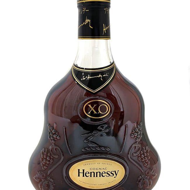 ヘネシー XO Hennessy 金キャップ クリアボトル 旧ラベル ヴィンテージ 酒 洋酒 レア コニャック 未開封｜f-high-c｜04