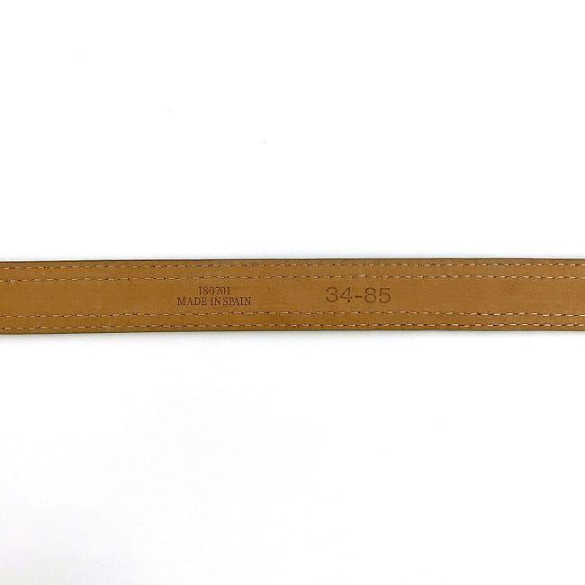 LOEWE ロエベ ベルト ライト グリーン シルバー 美品 レア レザー 