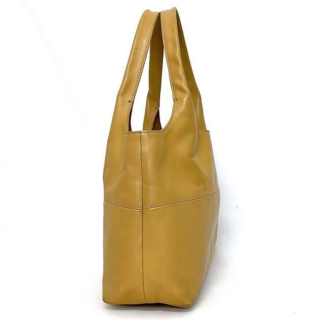 HIROFU ヒロフ トートバッグ キャメル ベージュ 本革 レザー HIROFU ヒロフ トートバッグ キャメル ベージュ 本革 レザー
