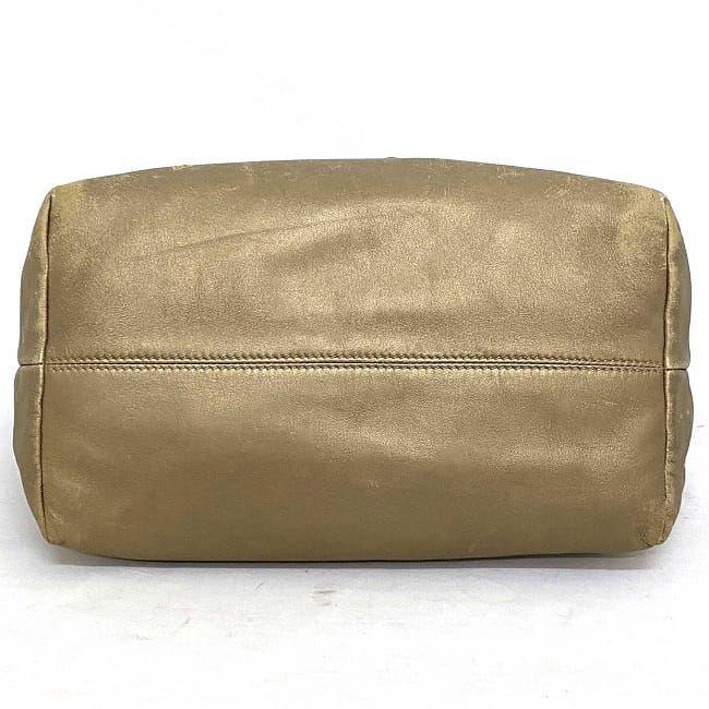 LOEWE ロエベ トートバッグ ゴールド アナグラム ソフトレザー