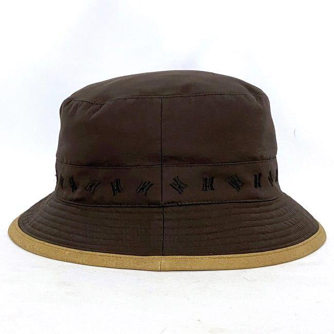 ヘルメス（サントリー） エルメス バケットハット ブラウン ベージュ