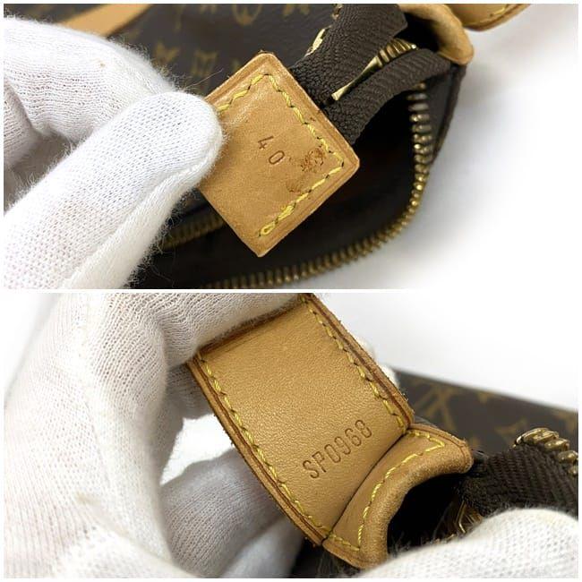 LOUIS VUITTON ルイ ヴィトン クルーザーバッグ 40 ブラウン ベージュ 