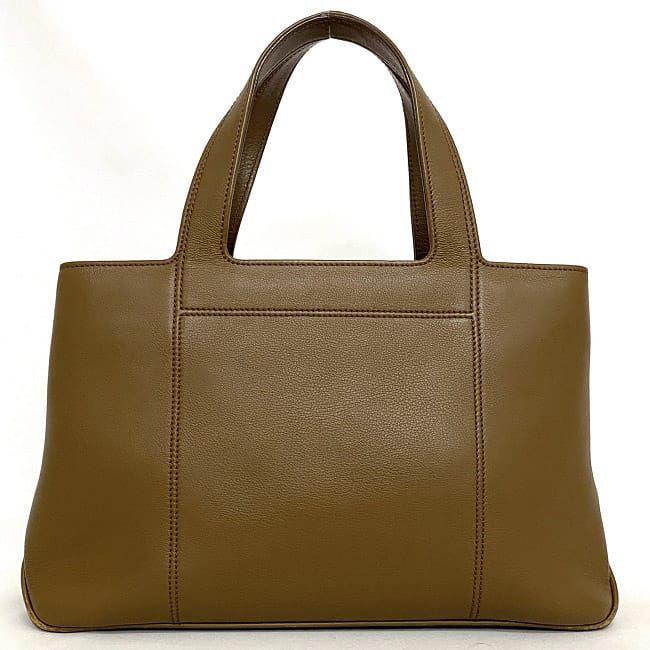 FERRAGAMO サルヴァトーレ フェラガモ ハンドバッグ ブラウン シルバー 