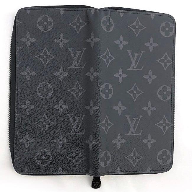 ルイヴィトン M62295 モノグラム エクリプス ヴェルティカル 長財布 美  