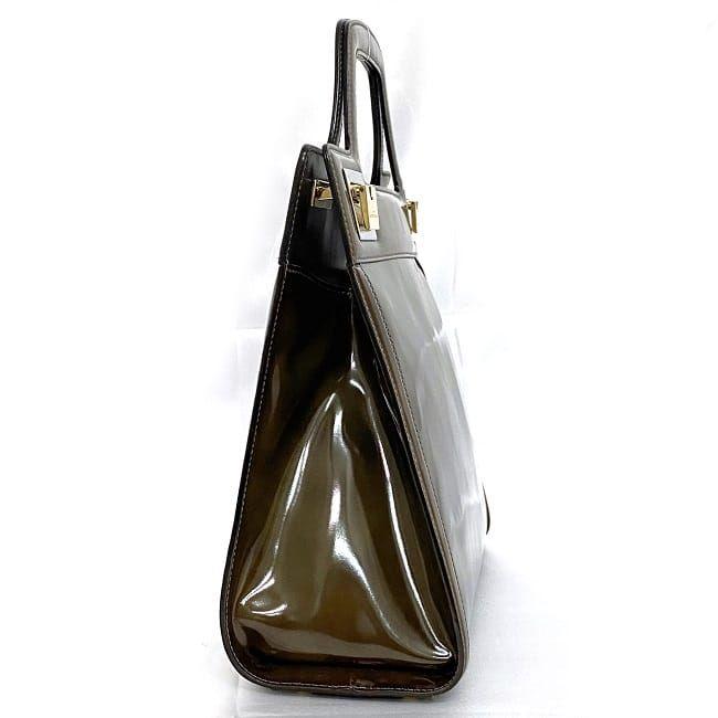 FERRAGAMO サルヴァトーレ フェラガモ ハンドバッグ カーキ グリーン  