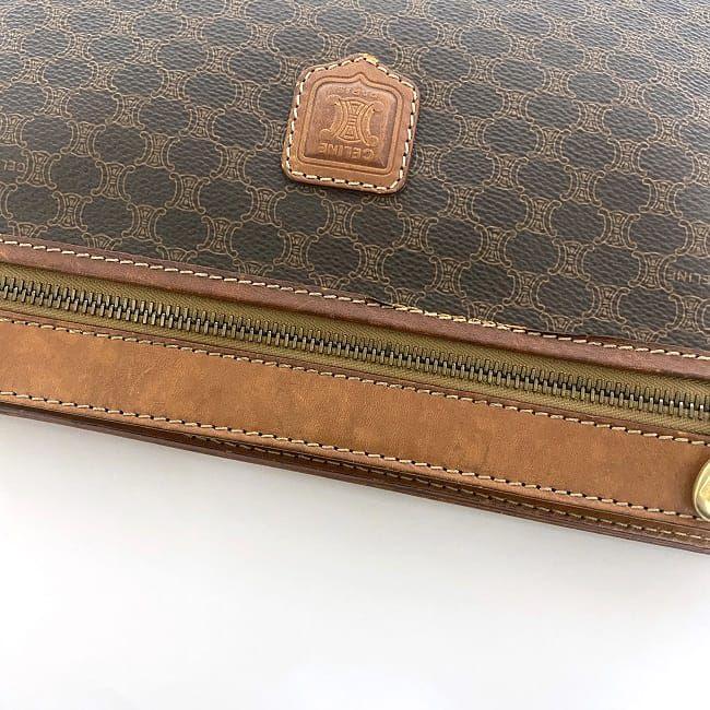 CELINE セリーヌ クラッチバッグ ブラウン マカダム 美品