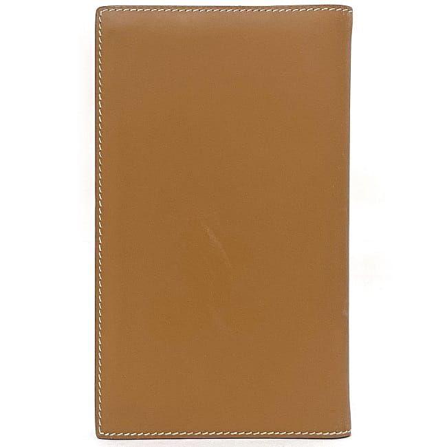 HERMES エルメス 手帳カバー アジェンダ ベージュ 美品 レザー