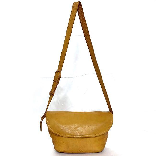 ゲンテン　ショルダーバッグ　肩掛け　斜め掛け　レザー　キャメル ゲンテン ショルダーバッグ 肩掛け 斜め掛け レザー キャメル