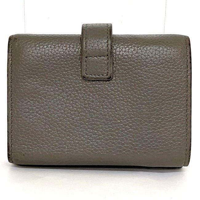 SAINT LAURENT PARIS サンローラン パリ 三つ折り財布 グレー SAINT LAURENT サンローラン パリ 三つ折り 財布 グレー 506969