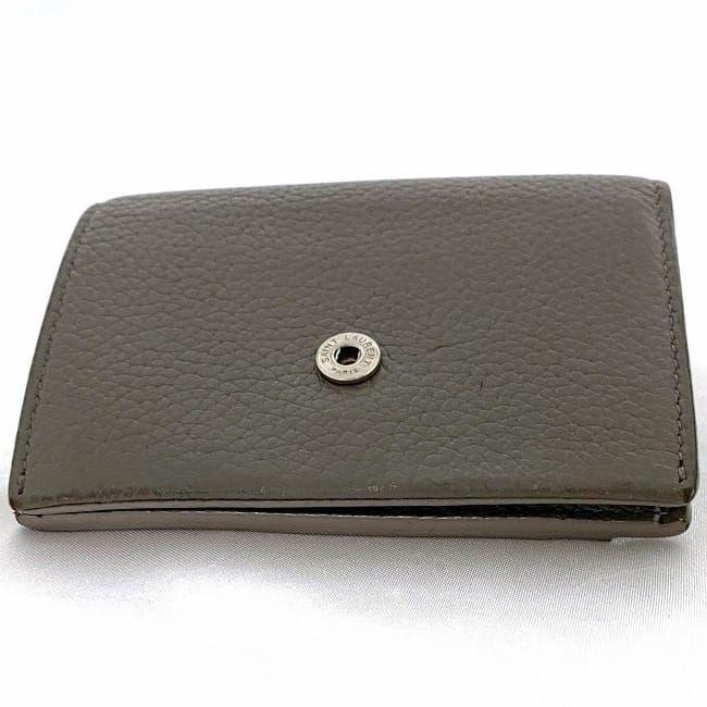 SAINT LAURENT PARIS サンローラン パリ 三つ折り財布 グレー SAINT LAURENT サンローラン パリ 三つ折り 財布 グレー 506969