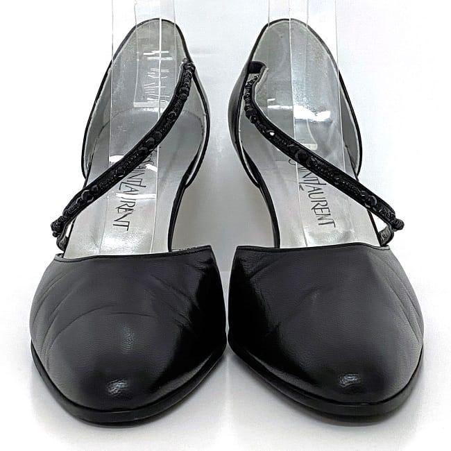【YSL】未使用品　イヴサンローラン　パンプス　ブラック　36　23cm相当 Yves Saint Laurent（イヴ・サンローラン） イヴ サンローラン