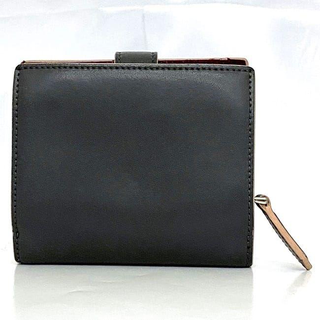 FENDI フェンディ 二つ折り 財布 グレー 8M0386 コンパクト ウォレット  