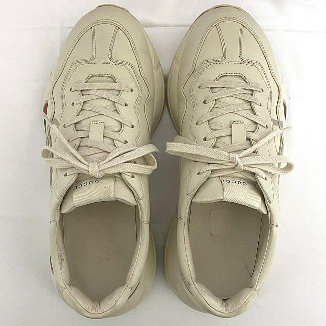 GUCCI グッチ スニーカー ホワイト シェリー インターロッキング