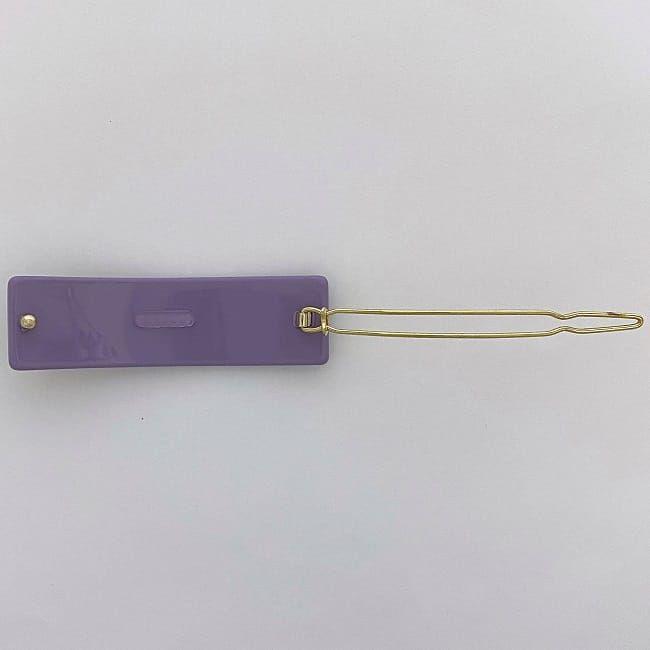 ✨美品✨FENDI フェンディ バレッタ ヘアクリップ パープル×イエロー FENDI フェンディ バレッタ パープル イエロー キッズ JFP402 未