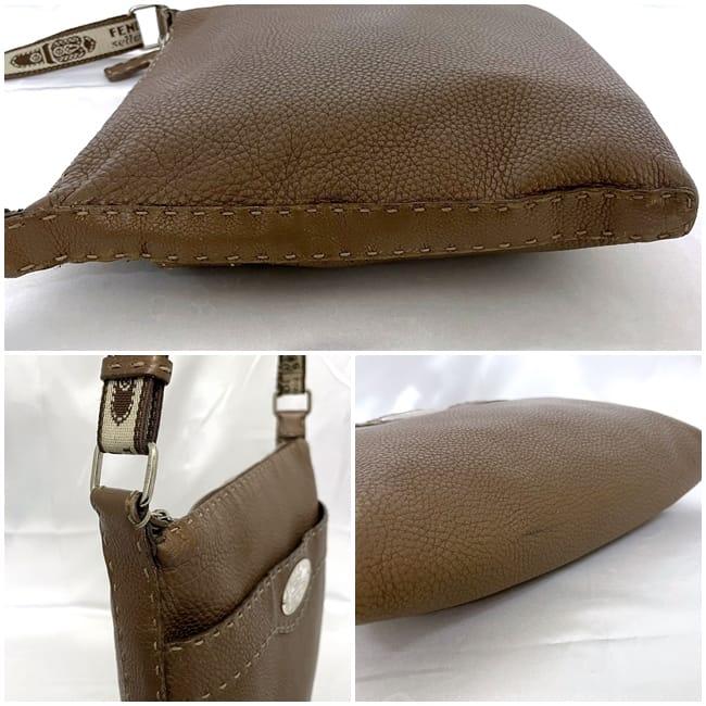 FENDI（フェンディ） ショルダーバッグ ブラウン セレリア 8BT092 ec