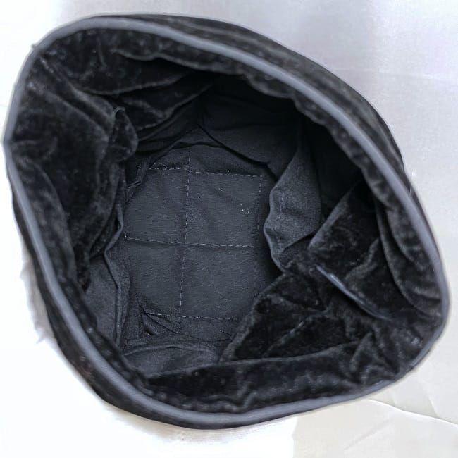 CHANEL シャネル 巾着 ポーチ ブラック BEAUTE ec-19910 美品